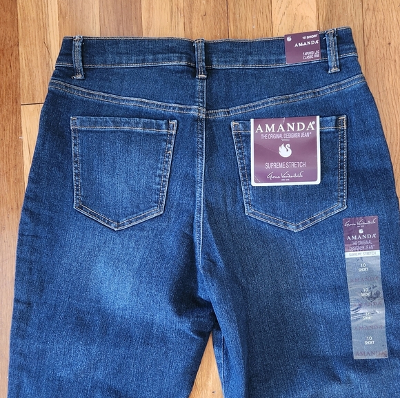 Gloria Vanderbilt Jeans Size 10 Petite NWT ๐๐ - Picture 3 of 9